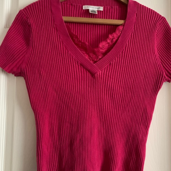 August Silk Women’s Pink Blouse Size XL - Picture 7 of 13